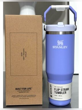 Stanley Ice Flow Flip Straw Tumbler 30oz, HYDRANGEA